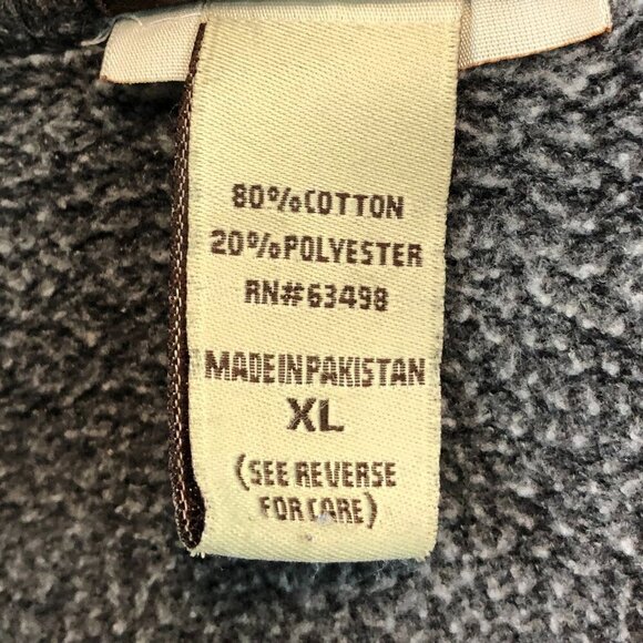 Jon Lauren Apparel Gray Rhode Island Hoodie Size XL - Picture 6 of 6